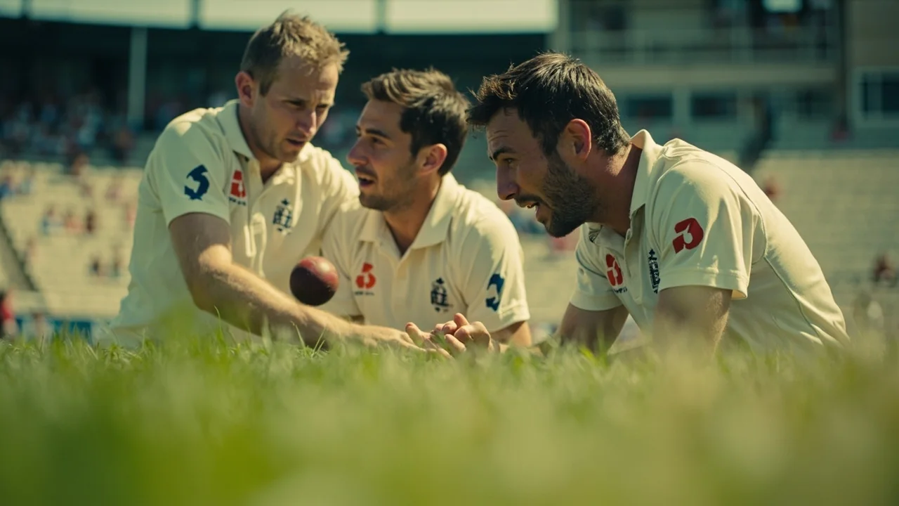 Medium editorial framing of a cricket match tactical scene, used here as a visual marker for the institutional exposure around the 2009 IPL FEMA ruling
