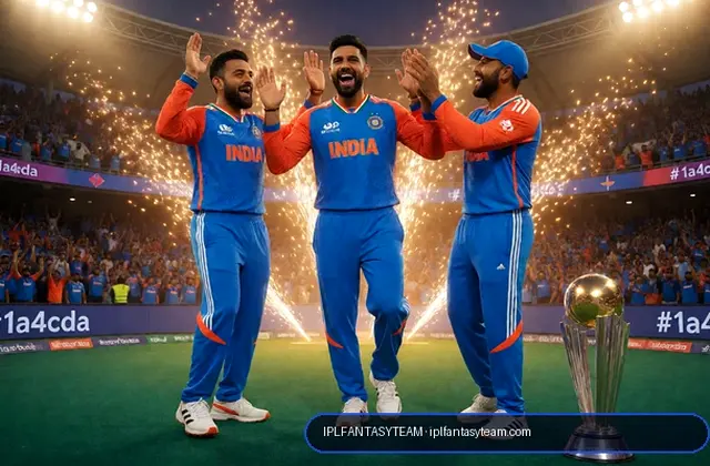 Iplfantasyteam (ipl fantasy team) fantasy cricket & matchday visual 1